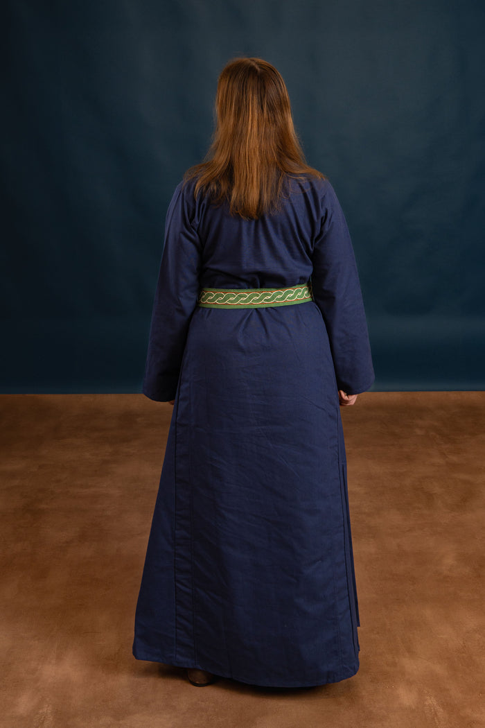 Rusvik wikińska suknia Marzena, niebieska