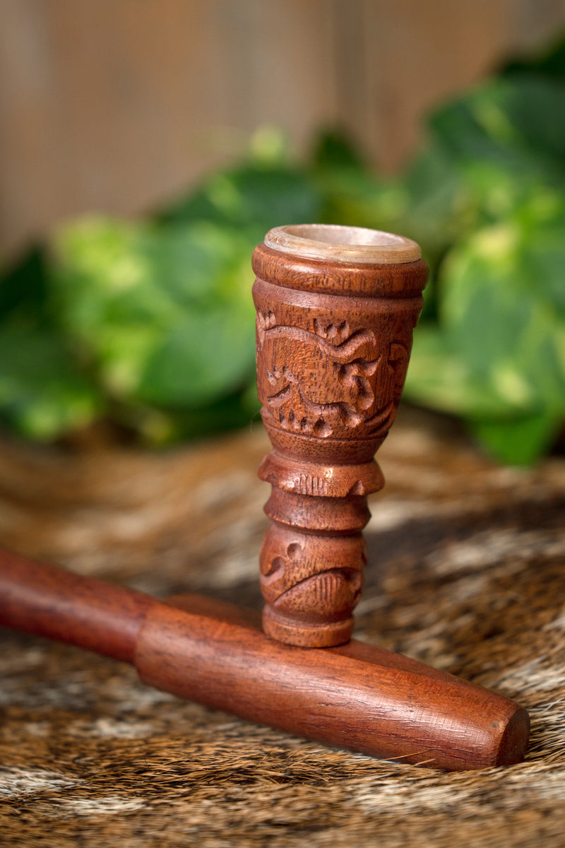 Pipe en bois Wizard