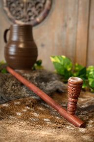 Wooden Pipe Wizard
