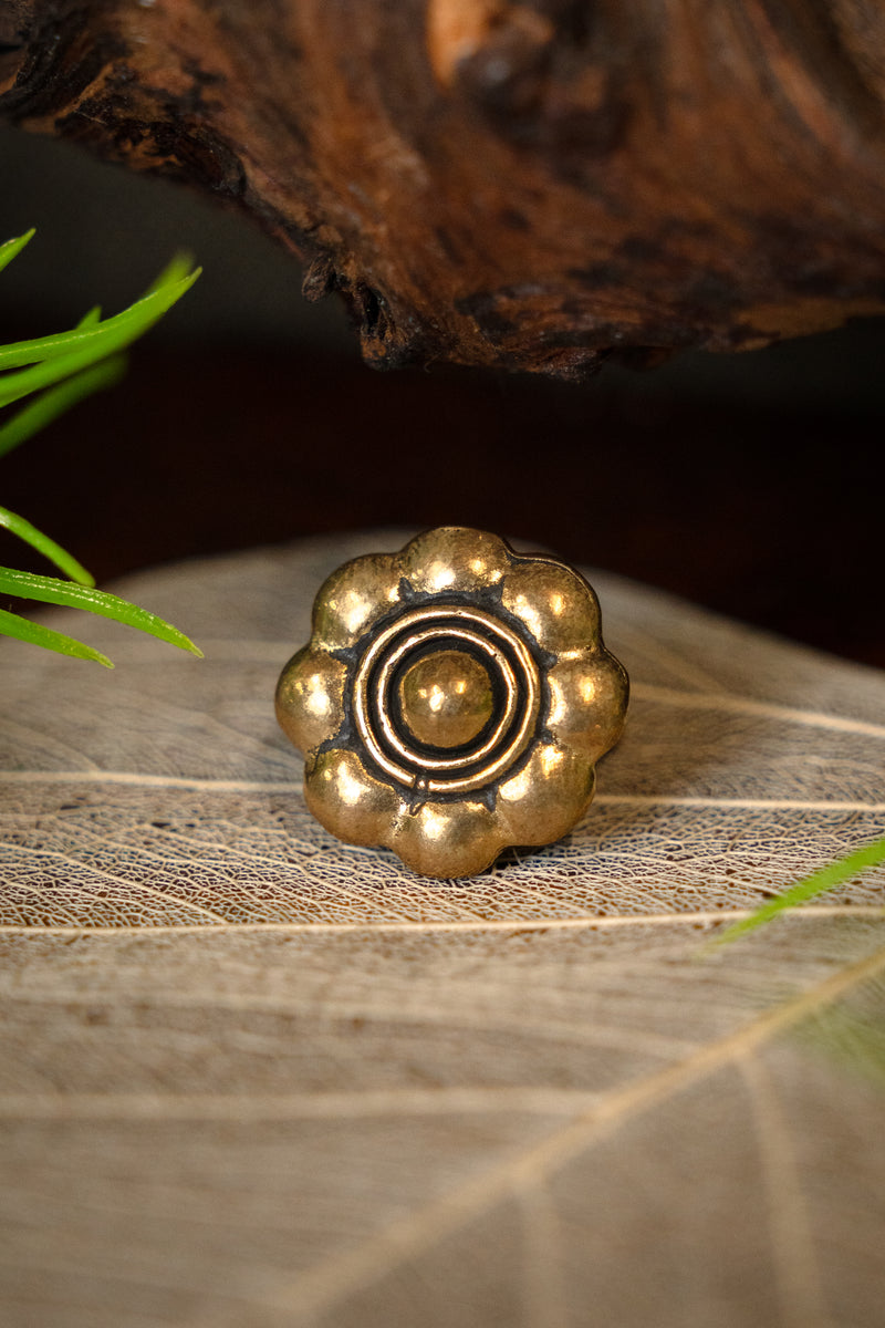 Fregio da cintura del XVII secolo a otto petali