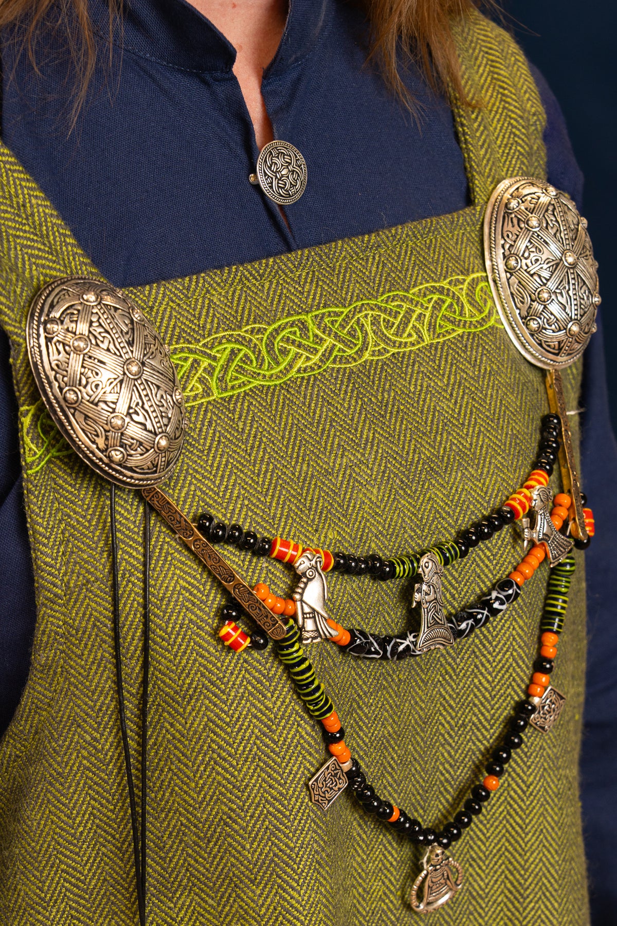 Sköldpaddsbrosch Oseberg, försilvrad, pris per styck