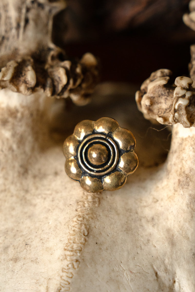 Guarnición de cinturón de ocho hojas del siglo XVII