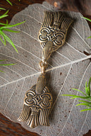 Zapięcie do płaszcza Rusvik, brąz