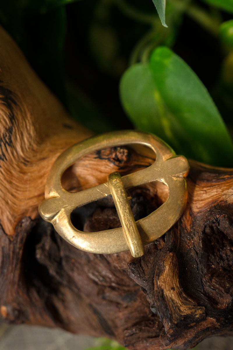 Doppelte Schnalle, Messing