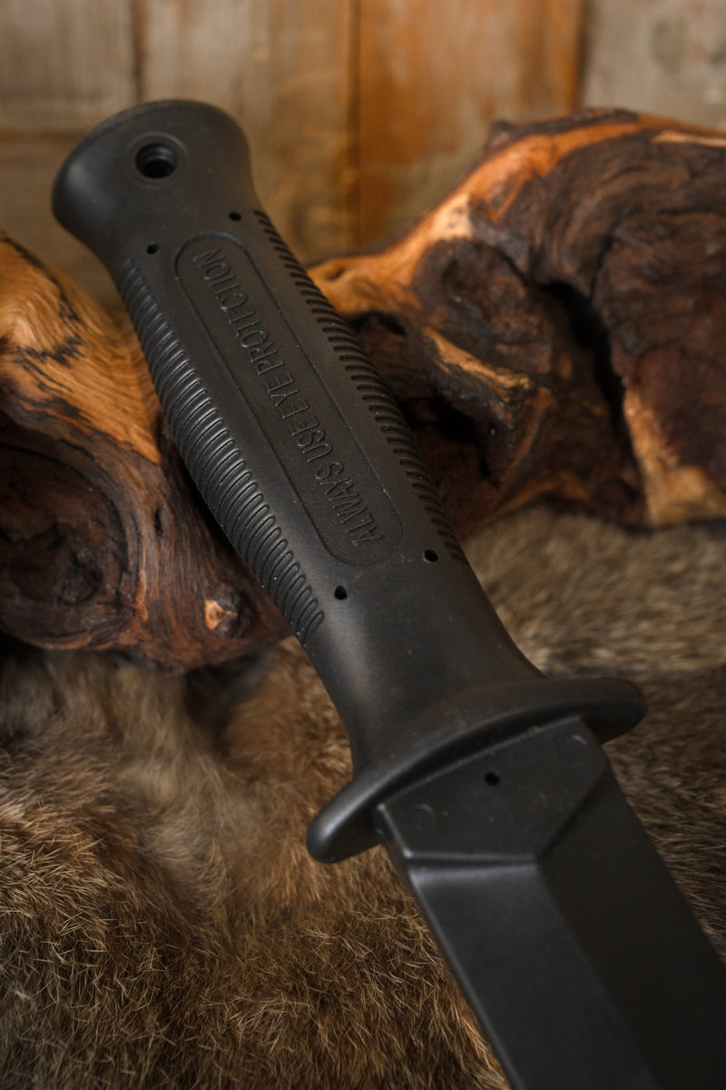 Długi gumowy sztylet treningowy