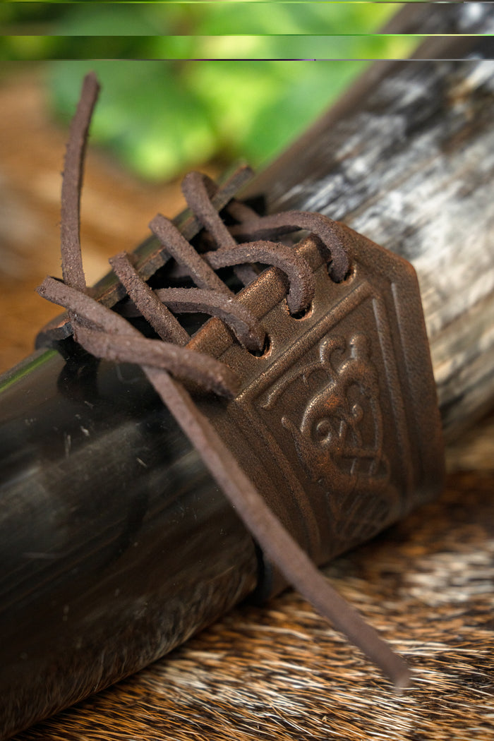 Drinkhoorn houder Castagir bruin