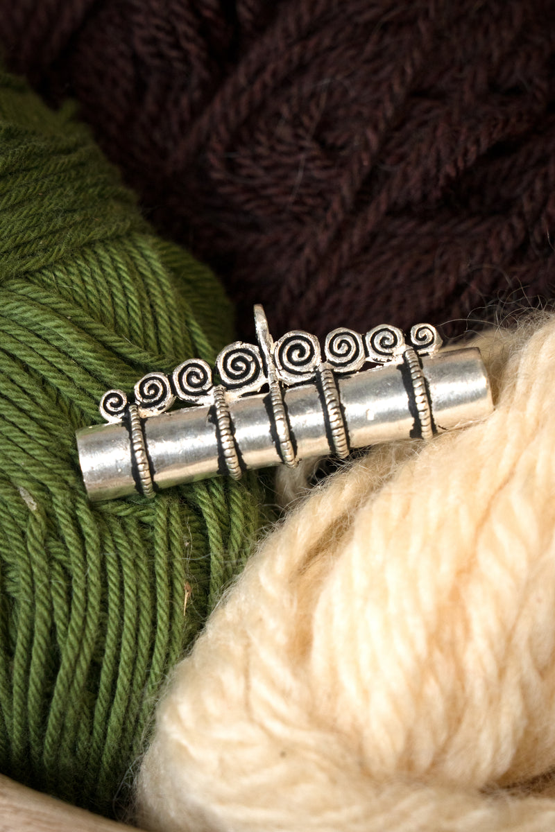 Astuccio per aghi Birka, tomba 515, argentato