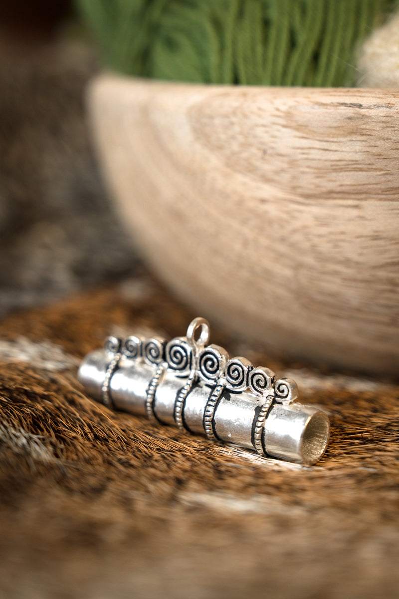 Astuccio per aghi Birka, tomba 515, argentato