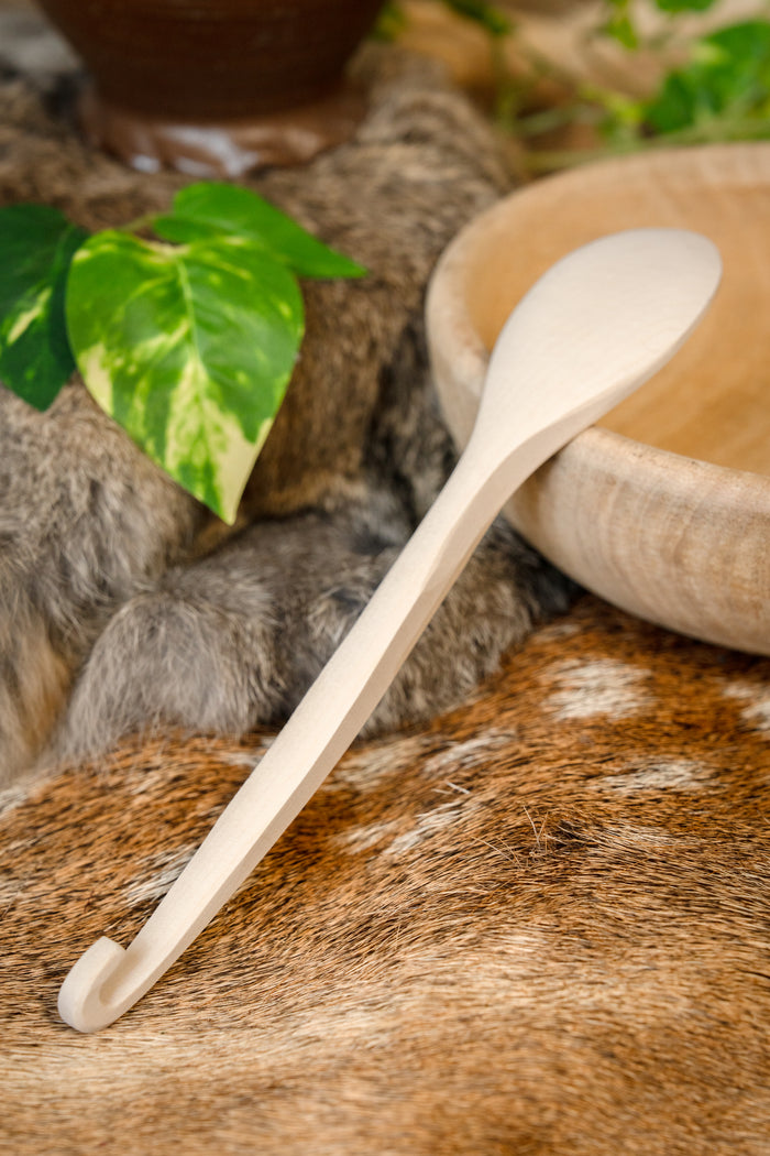 Łyżka do jedzenia z haczykiem