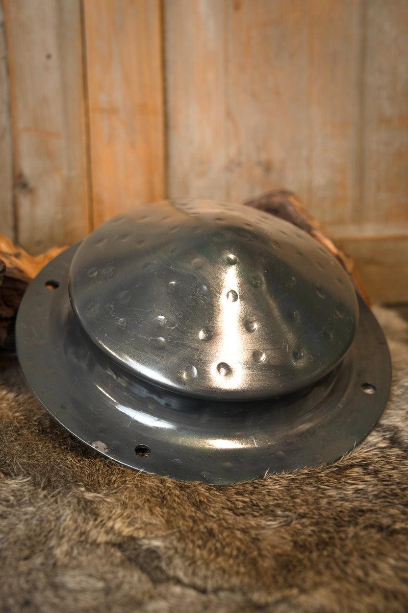 Germanic umbo, hand-forged