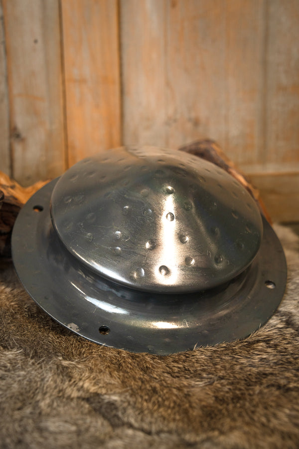 Germanic umbo, hand-forged