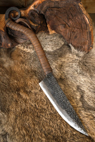 Handmade historical kitchen knife