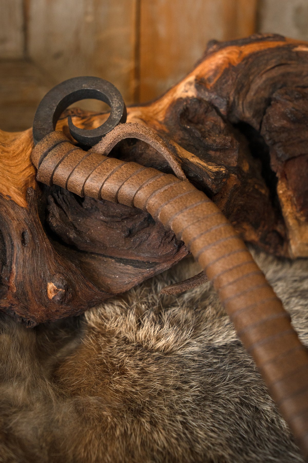 Handgefertigtes historisches Küchenmesser