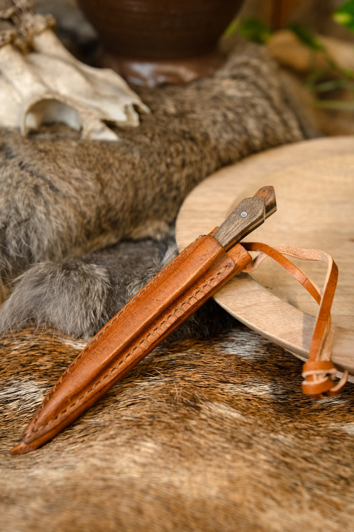 14th-15th century cutlery set wooden grip, small