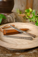 14th-15th century cutlery set wooden grip, small