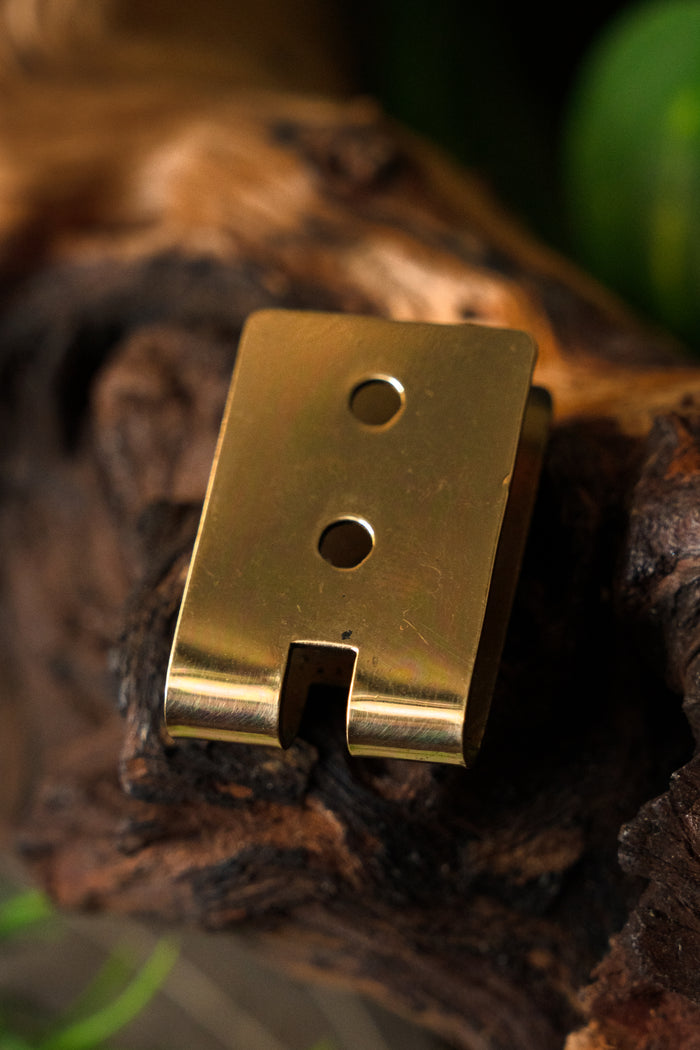 Belt plate 1.5 cm, bronze