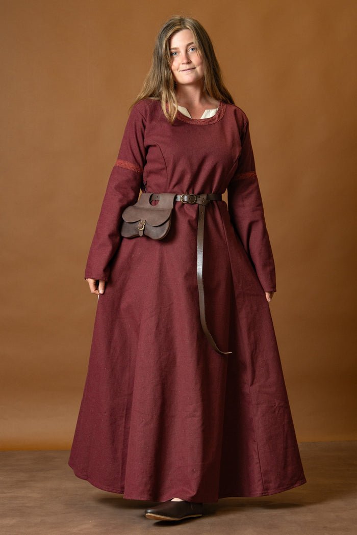 Bliaut Lenora, red