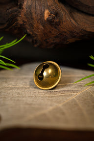 Medeltida bjällra, 11 mm, försilvrad