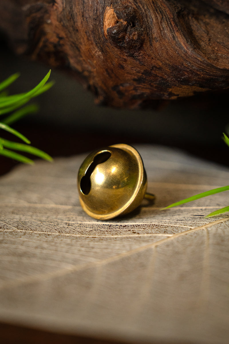 Mittelalterliches Glöckchen, 11 mm, versilbert