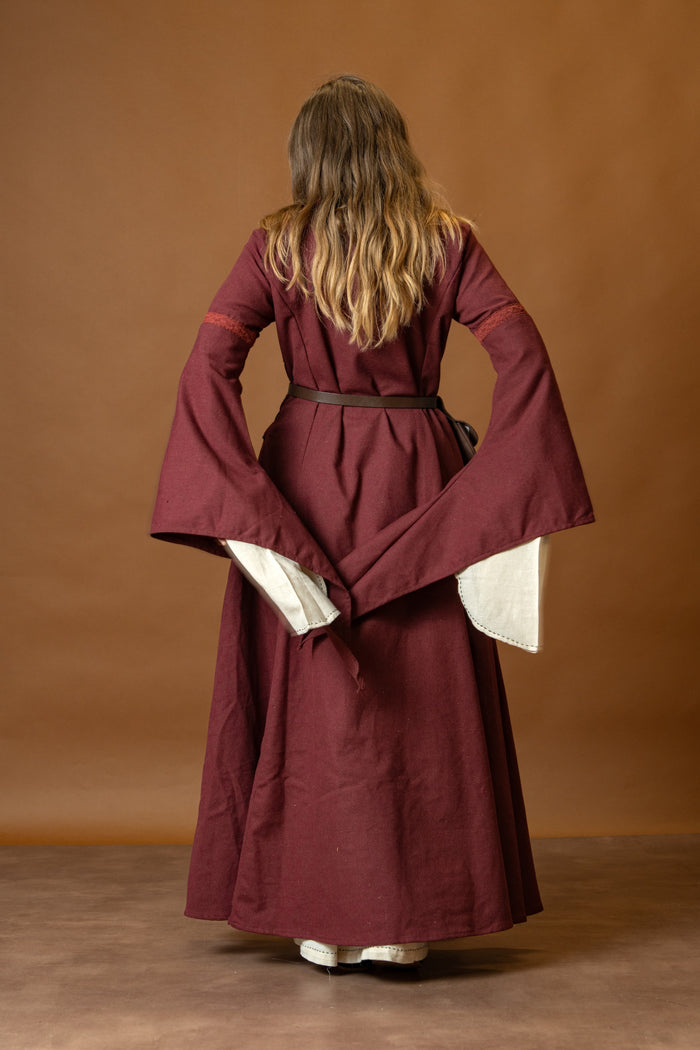 Bliaut Lenora, rood
