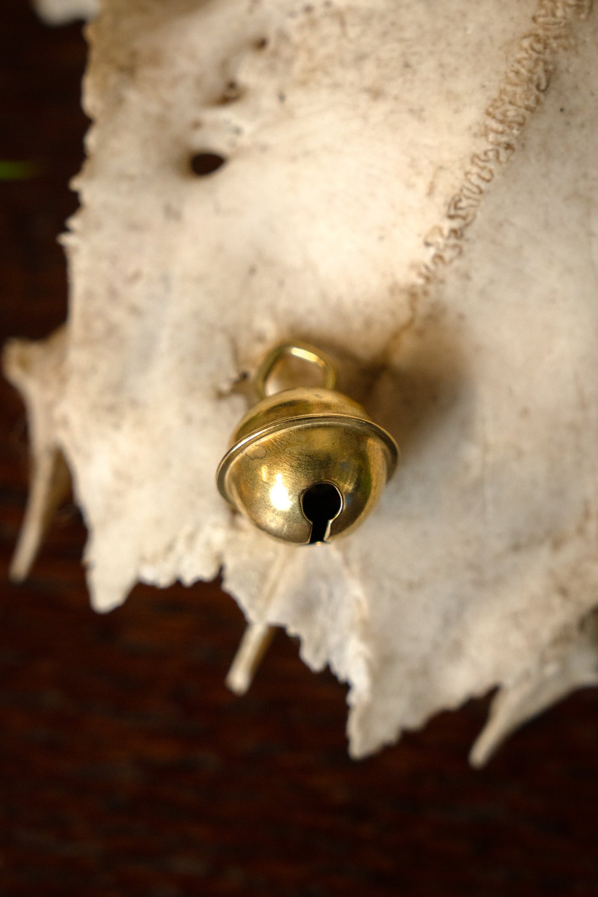 Clochette médiévale 11 mm, argentée