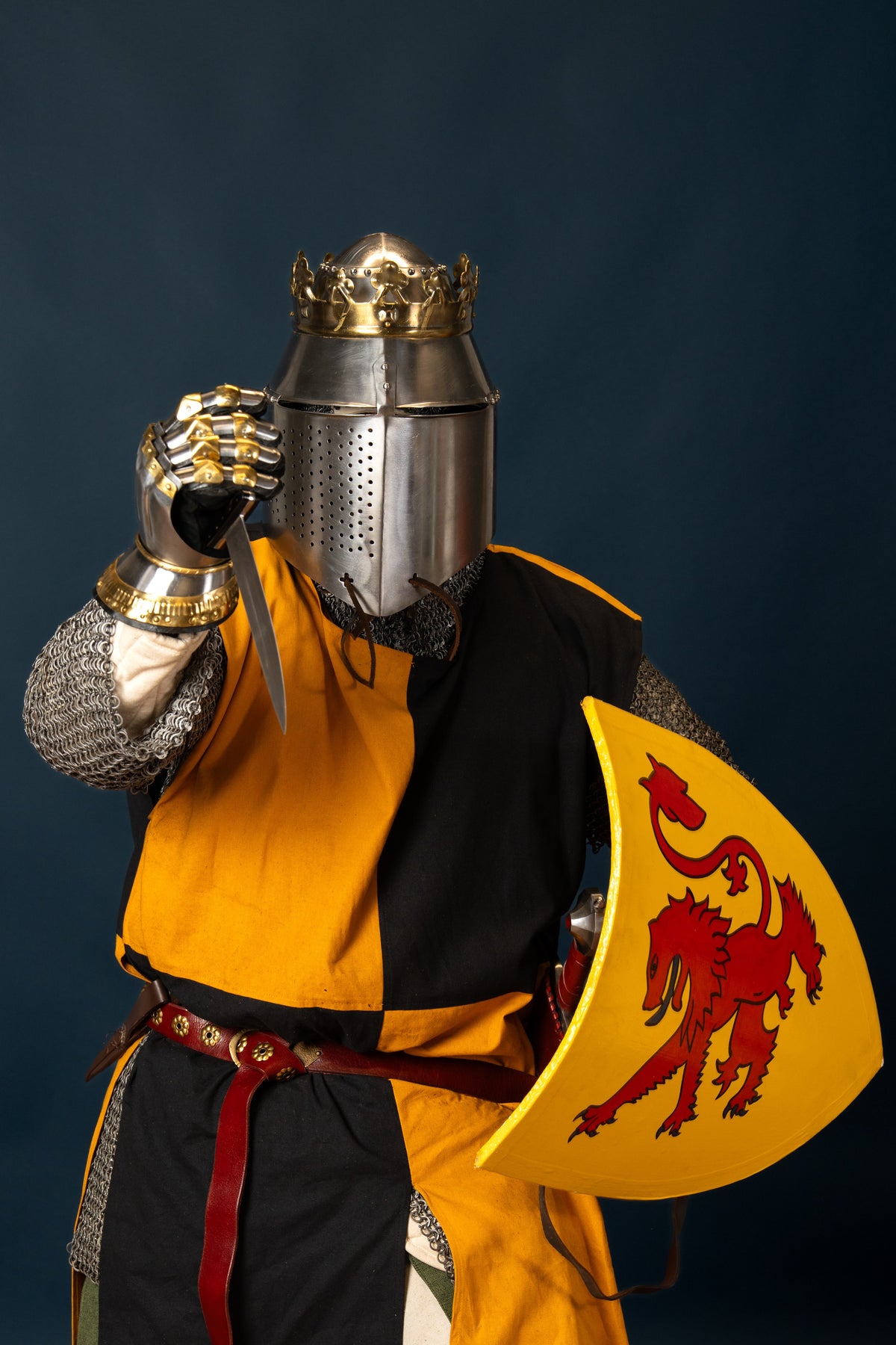 Spanischer Baselard aus dem 13./14. Jahrhundert, halbscharf