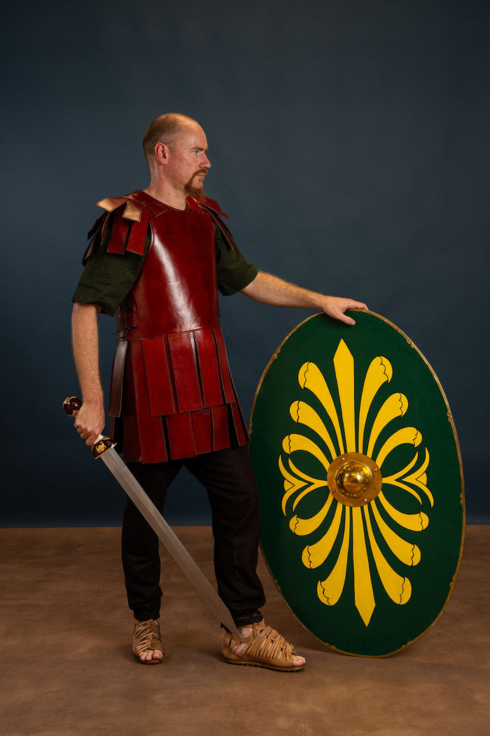 Skórzana rzymska subarmalis