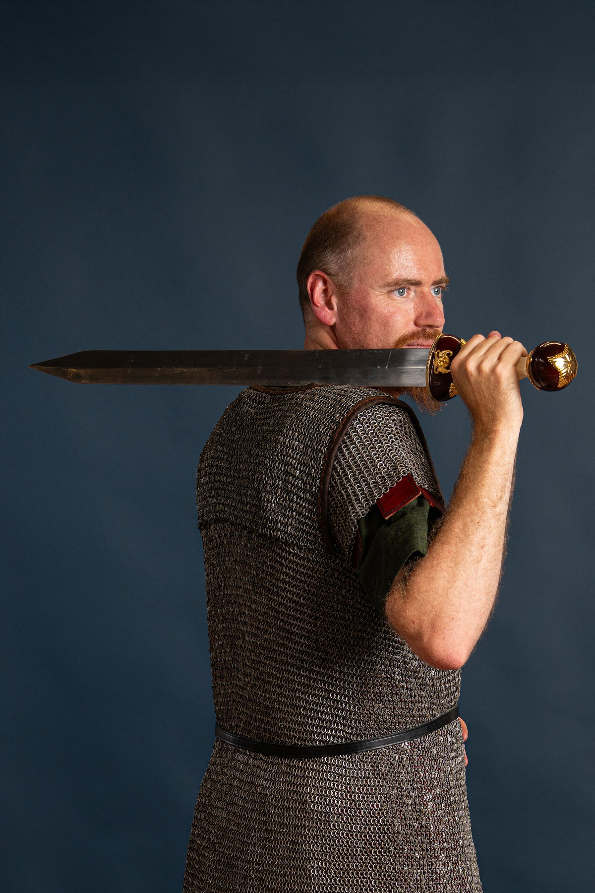 Romeinse spatha Maximus, scherp