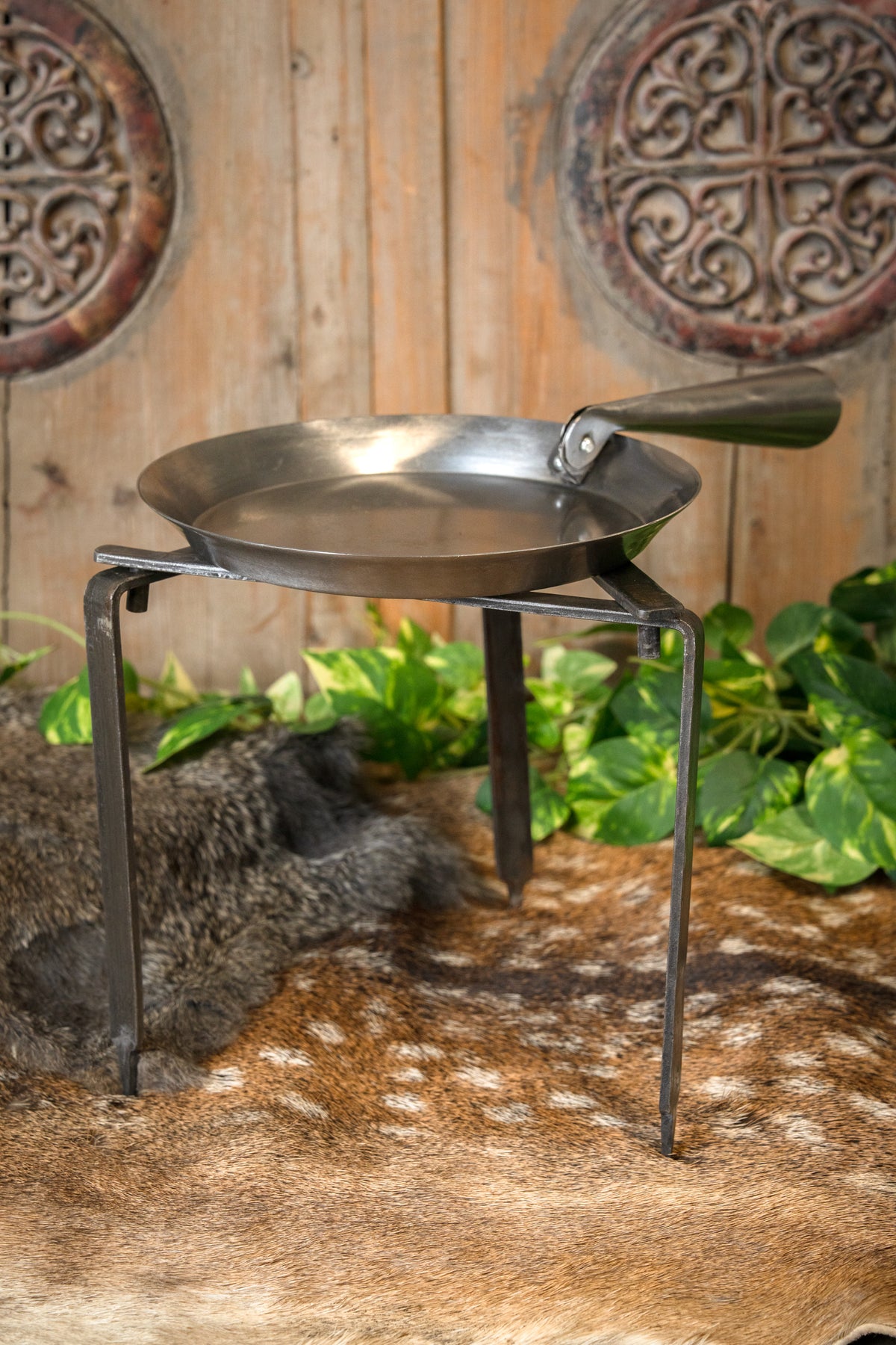 Hopfällbar stekpanna