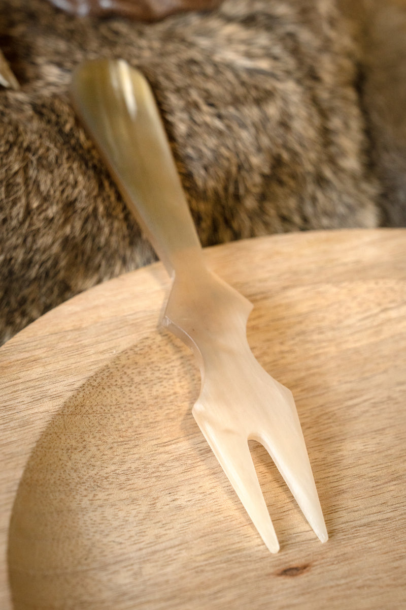 Gabel aus Horn