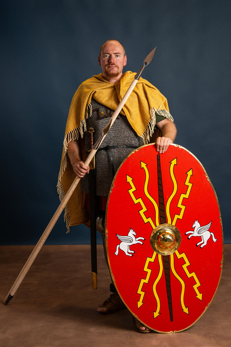 pointe de lance du Haut Moyen Âge, 28,5 cm, semi-tranchant