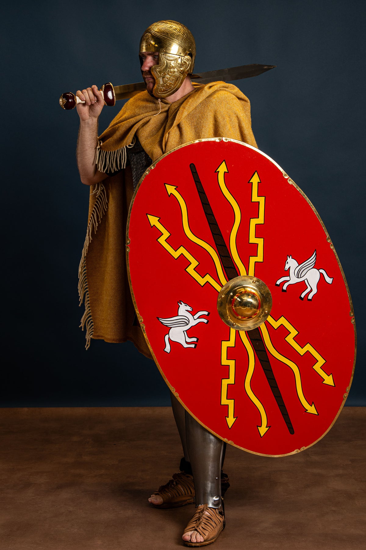 Scudo romano Pegasus, clipeus