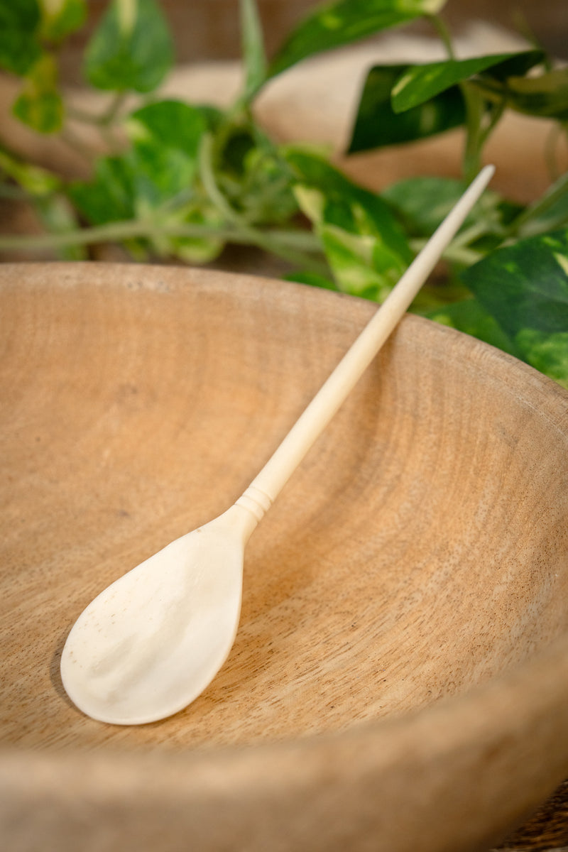 Cuchara romana de hueso