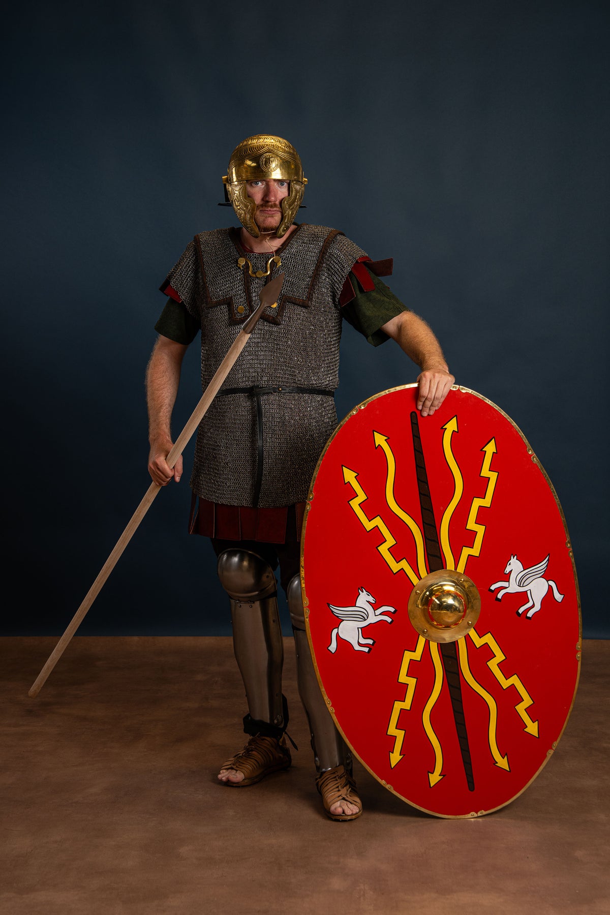 Scudo romano Pegasus, clipeus