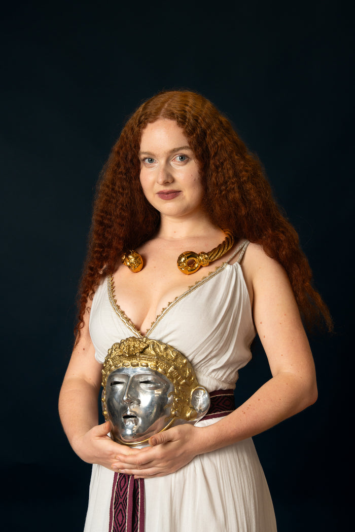 Robe déesses Athéna, blanc
