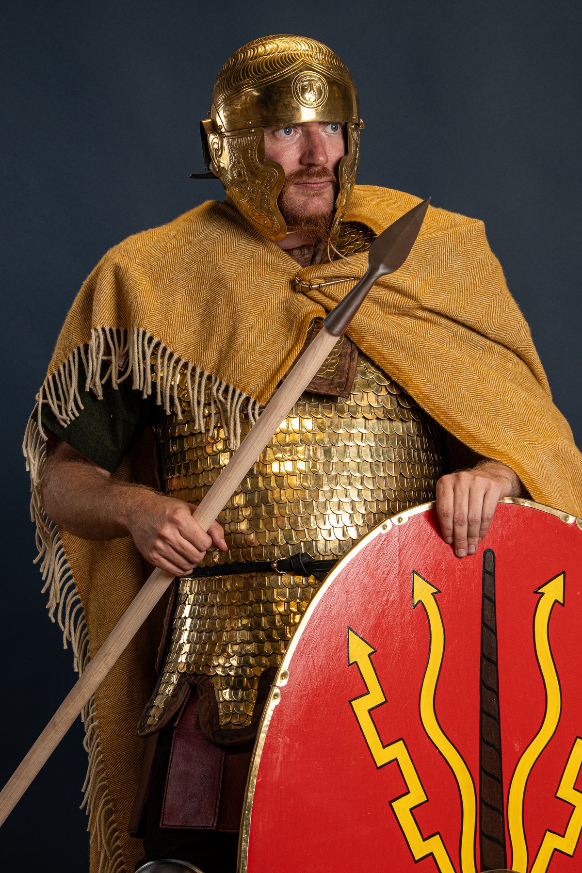 Punta de lanza altomedieval, 22 cm, semi-afilada