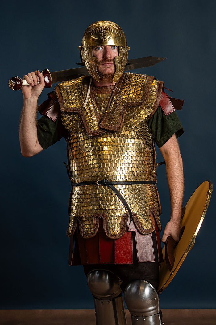 Scale armor, lorica squamata, bronze