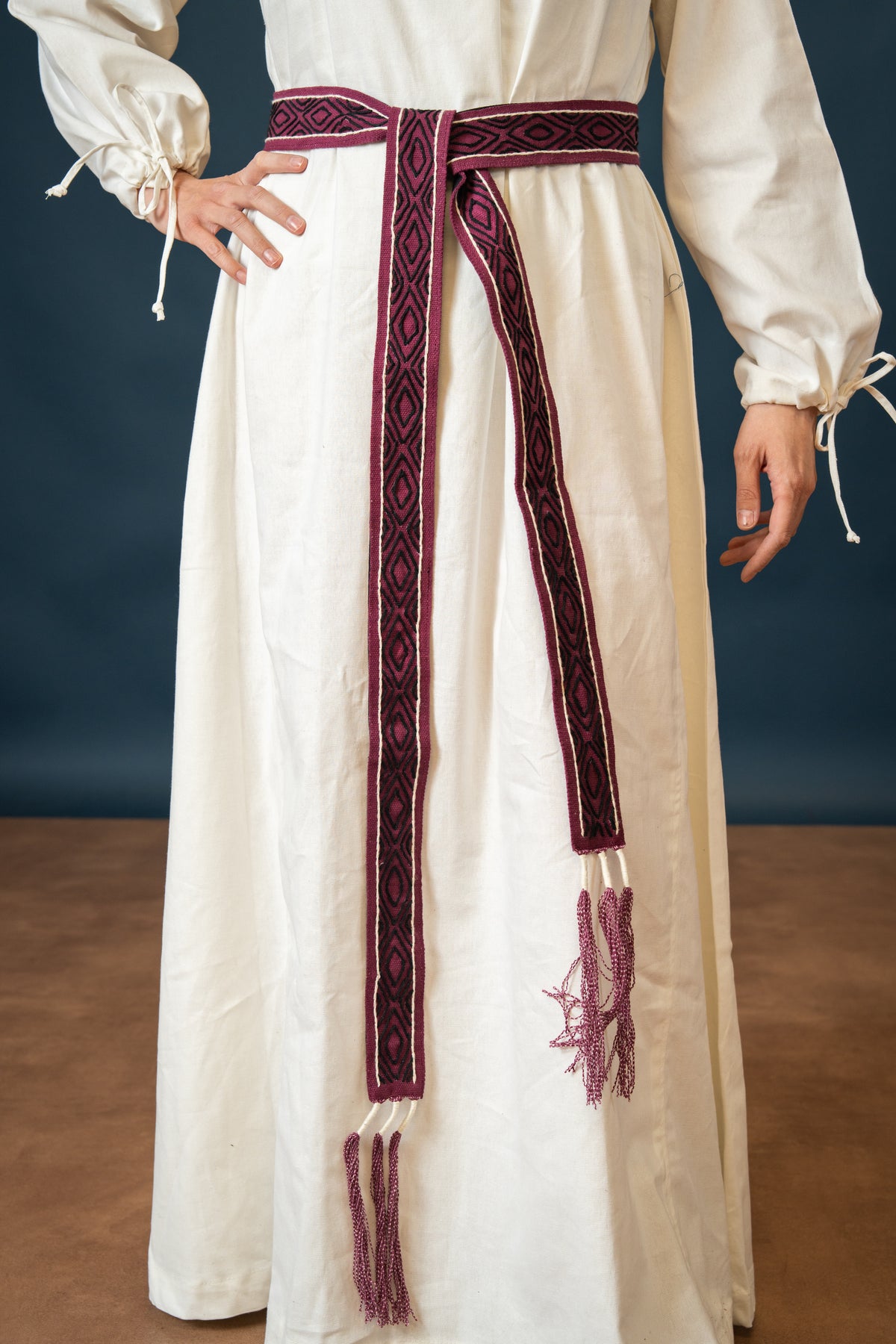 Viking riem Caja, rood, 235 cm