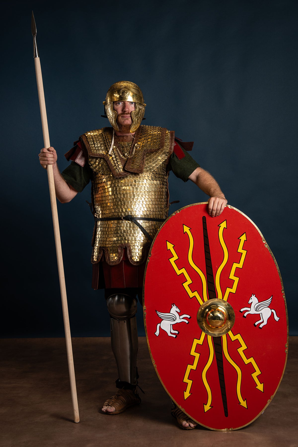 Scudo romano Pegasus, clipeus