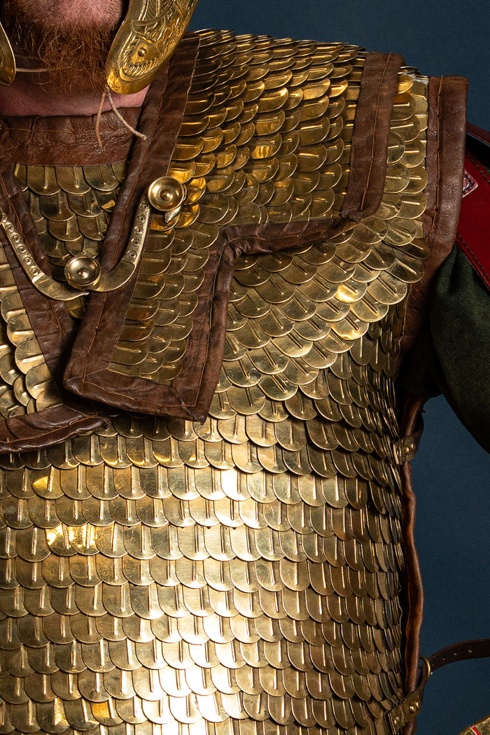 Scale armor, lorica squamata, bronze