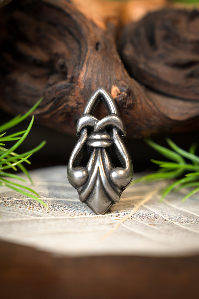 Okucie pasa Gotland (1100–1200), posrebrzane