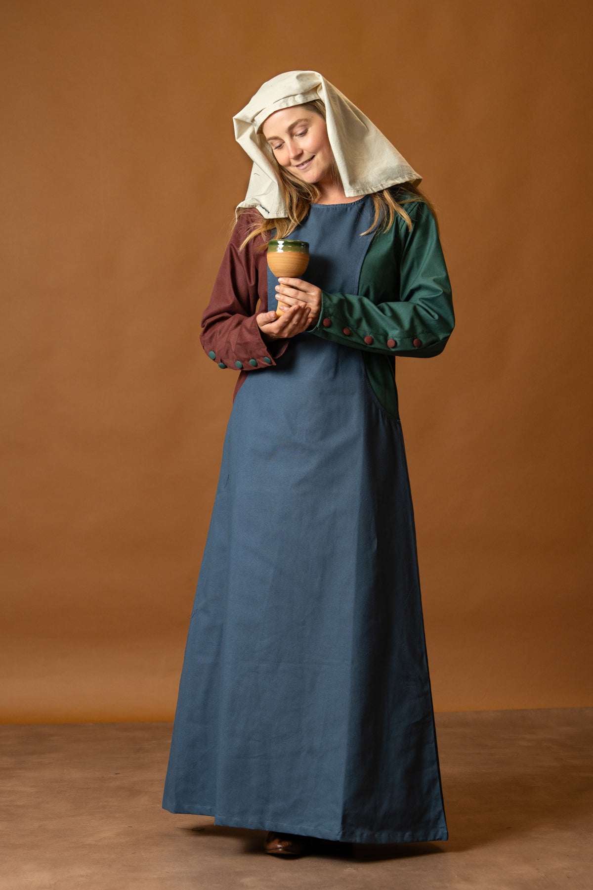Surcotte Isabella, sininen