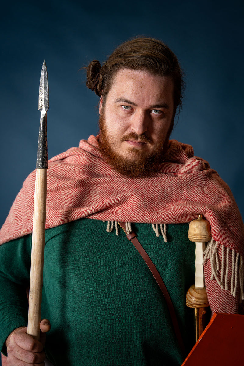 Pointe de lance germanique, framae, tranchante