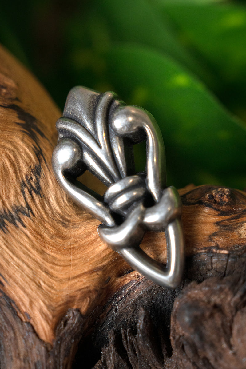 Guarnizione per cintura Gotland (1100–1200), argentata