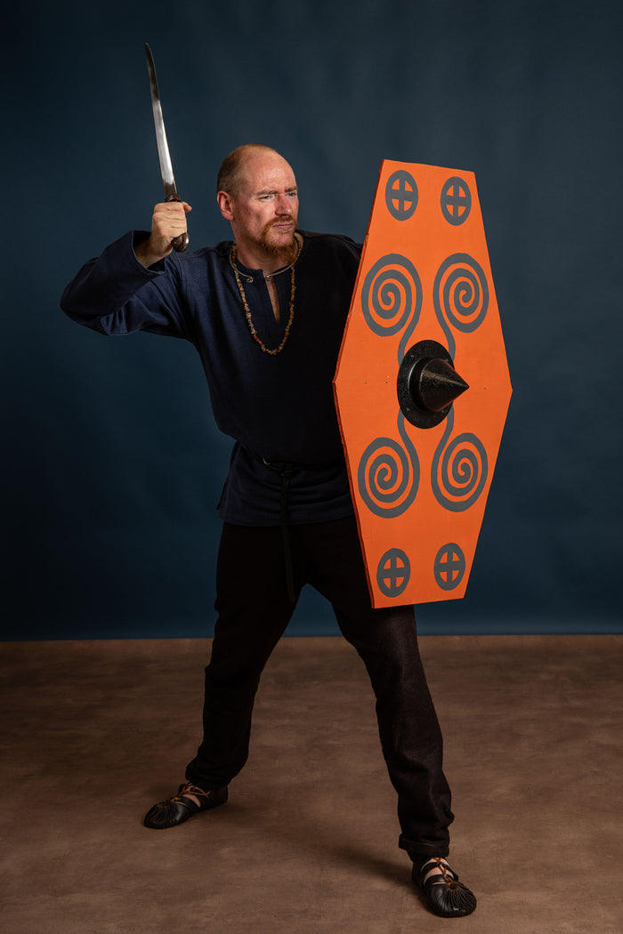 Vikingtuniek Hans, blauw