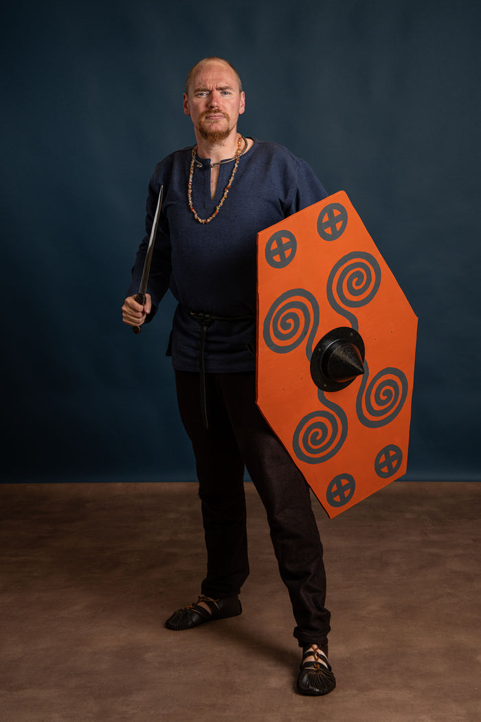 Vikingtuniek Hans, blauw