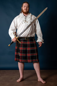 Piratenhemd, wit