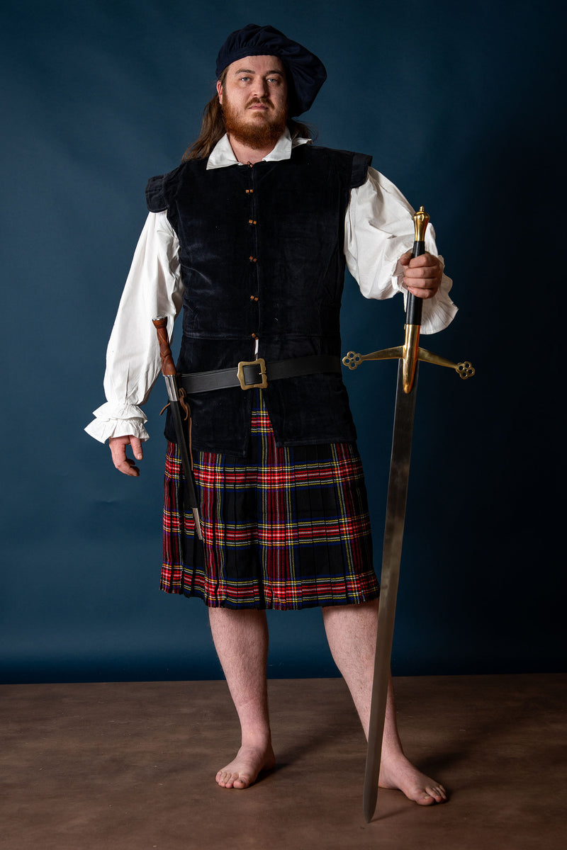 Camisa pirata, blanca