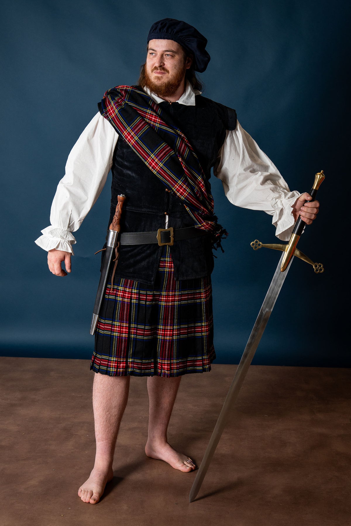 Pourpoint des Gueux de la Mer de la fin du XVIᵉ siècle, noir