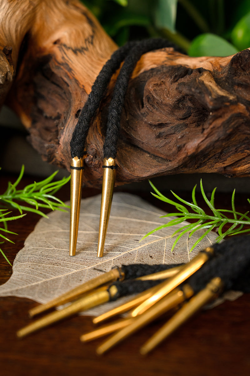 Schnürsenkel mit Aglets, 150 cm, Set mit 5 Stück, schwarz